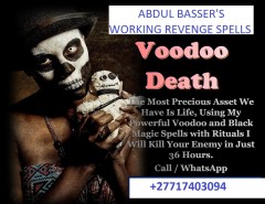 Voodoo Revenge Spells to Punish Someone Until You are Fully Avenged Call/WhatsApp+27717403094