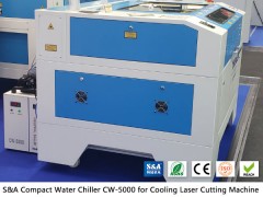 Small water chiller CW5000 for CO2 laser engraver cutter