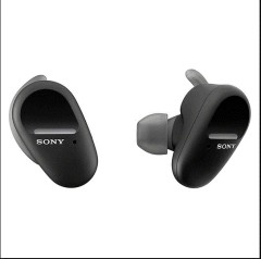 Sony WF-SP800N True Wireless Sports In-Ear Noise-Canceling Earbuds Black